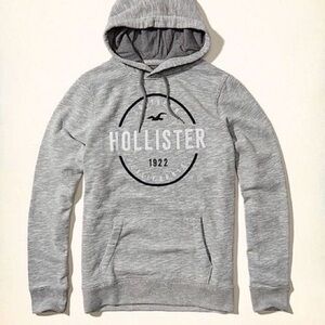 Hollister Vintage Heather Gray Men's Hoodie